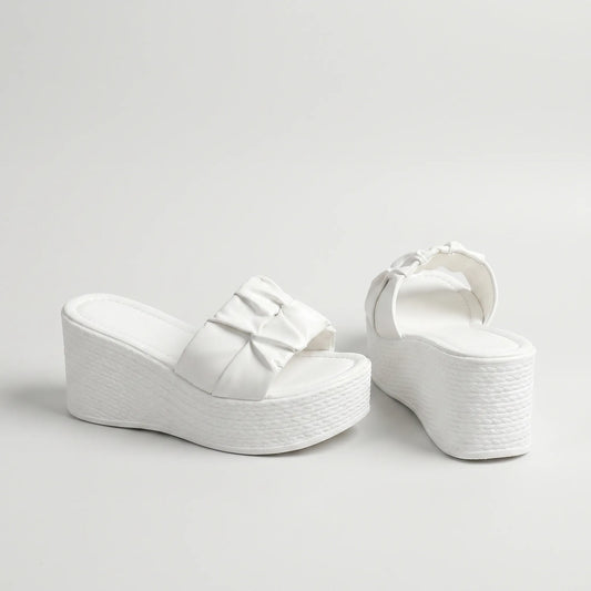 Slip-On Wedge Sandals - Lillian
