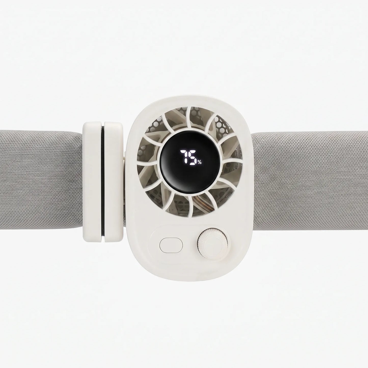 Small Clip On Fan With Display - Aerogrip