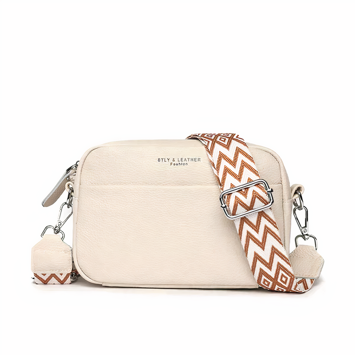 Small Zip-Fastened Crossbody Bag - Laurie
