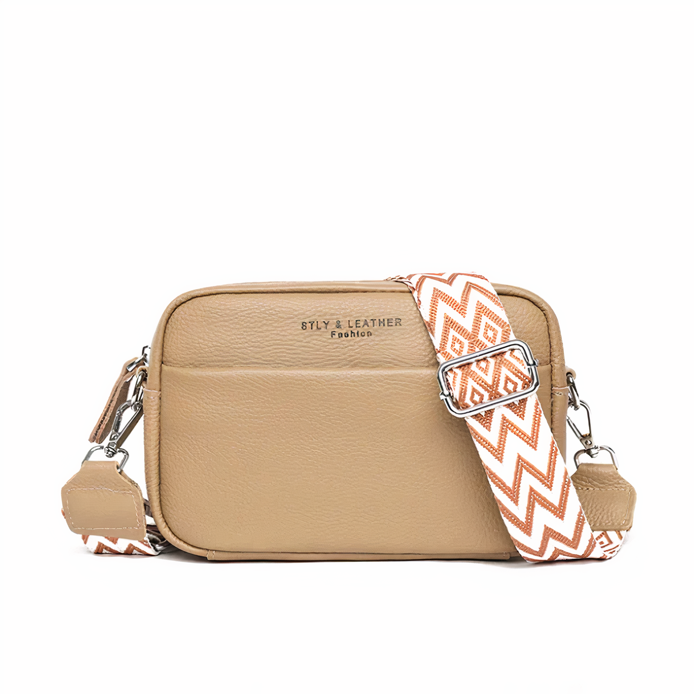 Small Zip-Fastened Crossbody Bag - Laurie