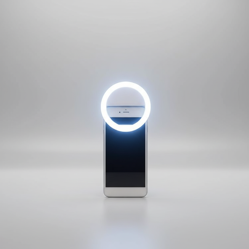 Smartphone Aufstecklicht Tragbar - SnapBright