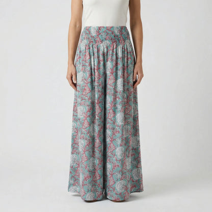 Smocked Waistband Trousers - Felina