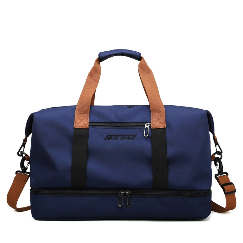 Spacious Gym Bag With Separate Shoe Compartment - Betsy