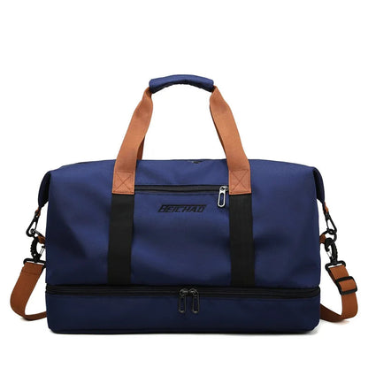 Spacious Gym Bag With Separate Shoe Compartment - Betsy