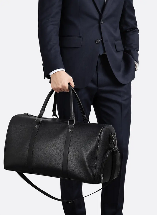 Spacious Structured Travel Duffel Bag - Kinetix