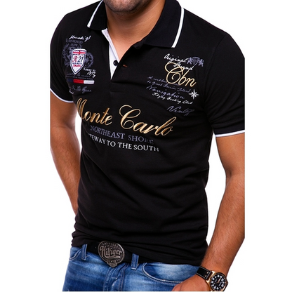 Sporty-Elegant Polo With Collar - Carlton
