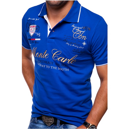 Sporty-Elegant Polo With Collar - Carlton