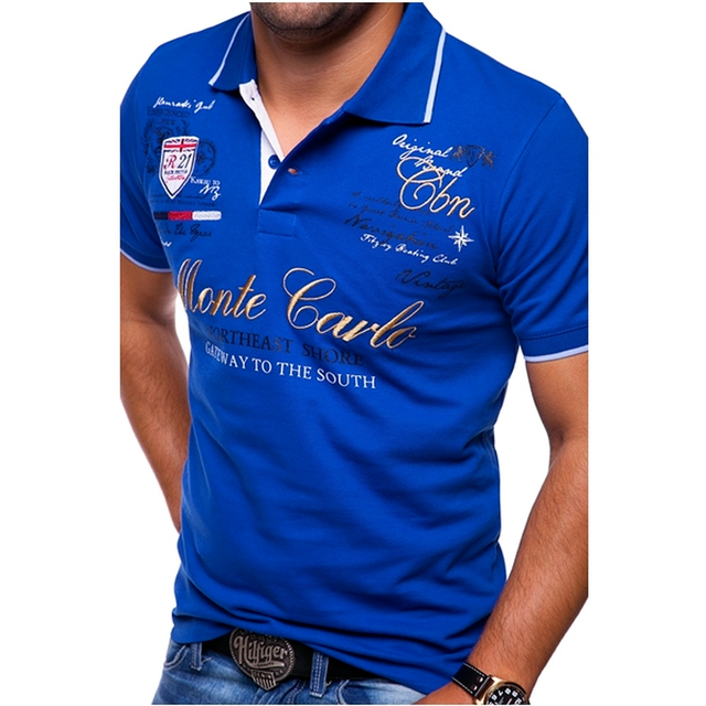 Sporty-Elegant Polo With Collar - Carlton