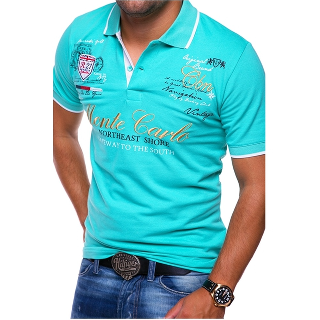 Sporty-Elegant Polo With Collar - Carlton