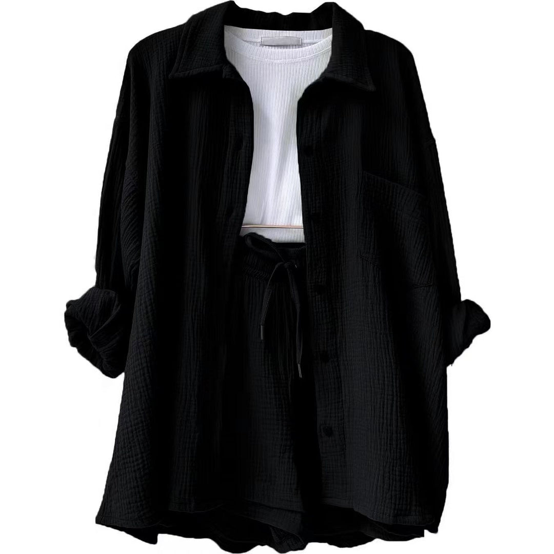 Trendy Cotton Summer Suit Ladies – Faylin