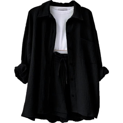 Trendy Cotton Summer Suit Ladies – Faylin
