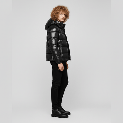 Steppjacke Mit Glanzoberfläche - Mick