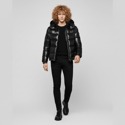 Steppjacke Mit Glanzoberfläche - Mick