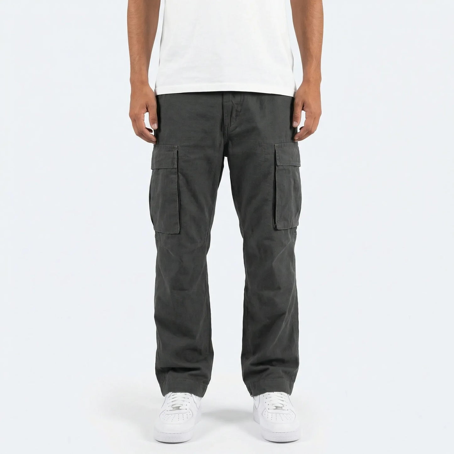 Straight-Leg Men's Cargo Trousers - Kian