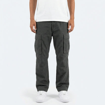 Straight-Leg Men's Cargo Trousers - Kian