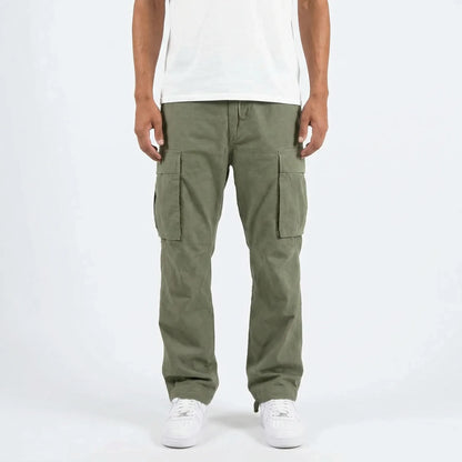 Straight-Leg Men's Cargo Trousers - Kian