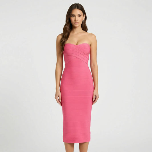 Strapless Party Dress - Malia