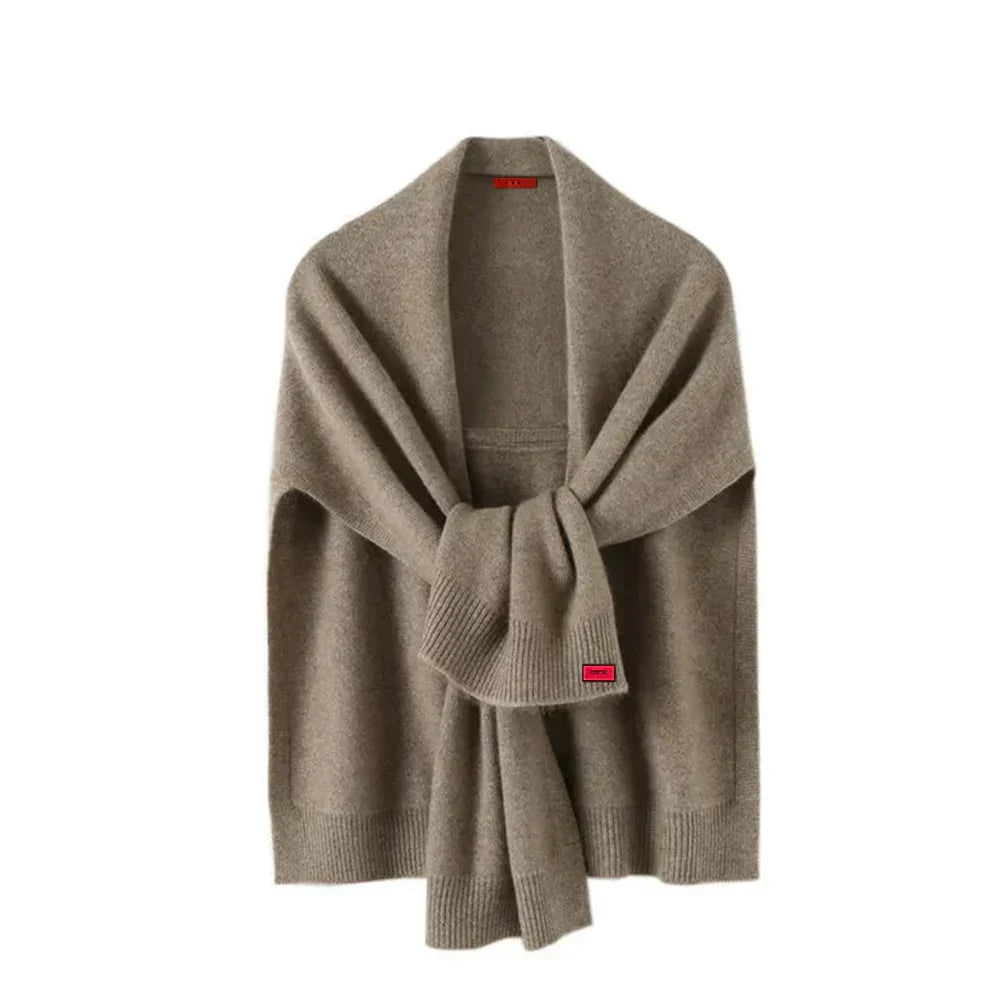 Strick-Umhang Für Damen - ElegantScarf