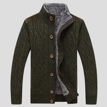 Strickjacke Mit Knopfleiste Vorne - Mats