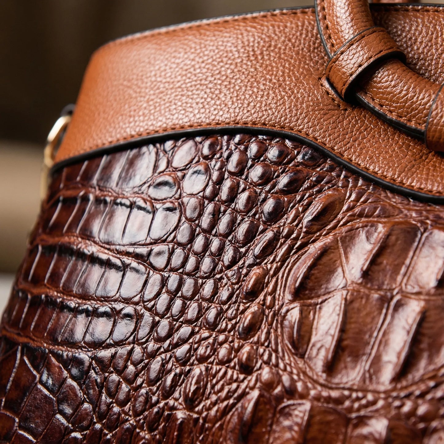 Structured Handbag With Handles - Hannah