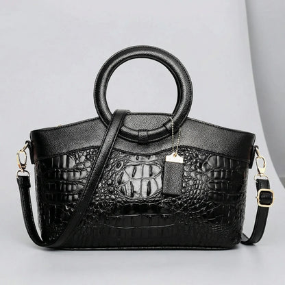 Structured Handbag With Handles - Hannah