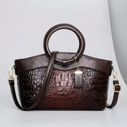 Structured Handbag With Handles - Hannah
