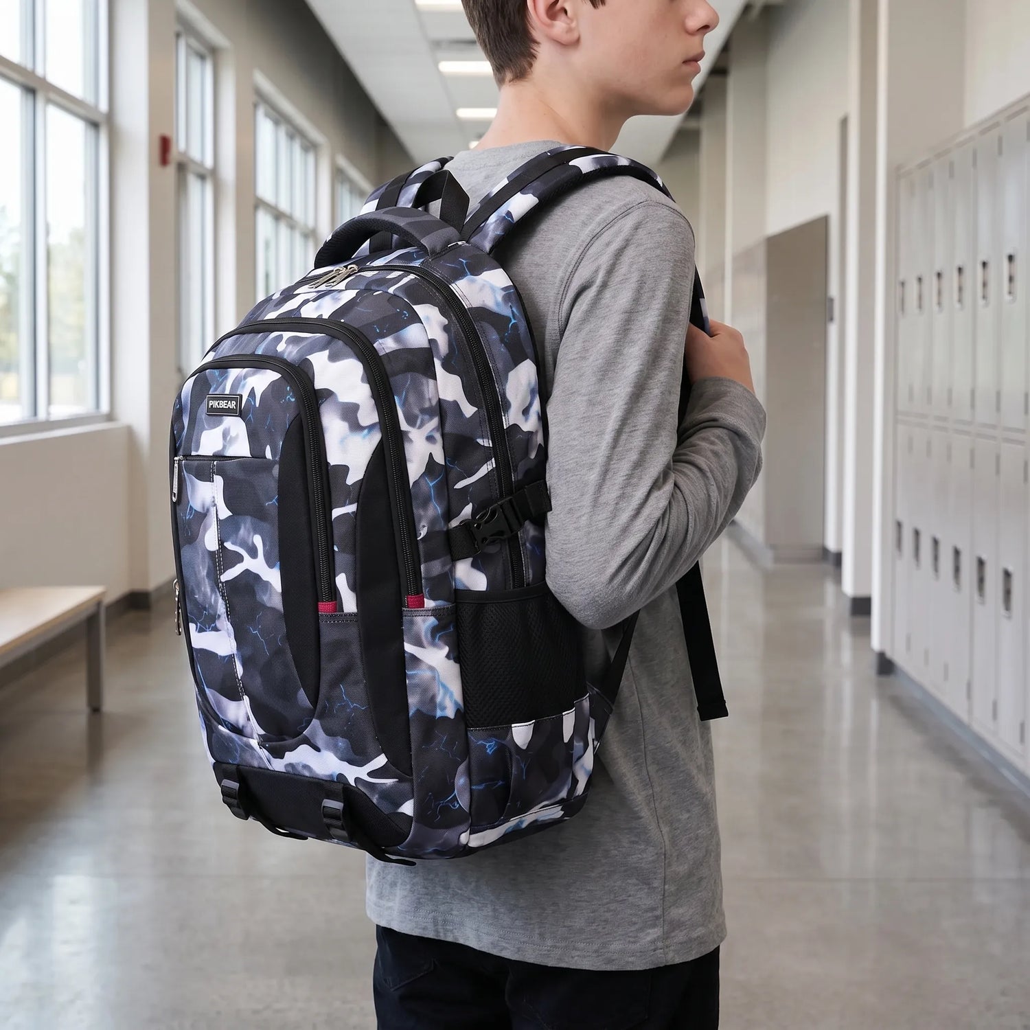 Structured Multi-Compartment School Rucksack - Zenthos