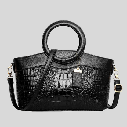 Strukturierte Tasche Mit Tragegriffen - Hannah