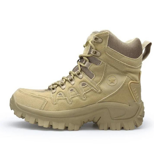 Sturdy Outdoor Boot With Lugged Sole - Jeff
