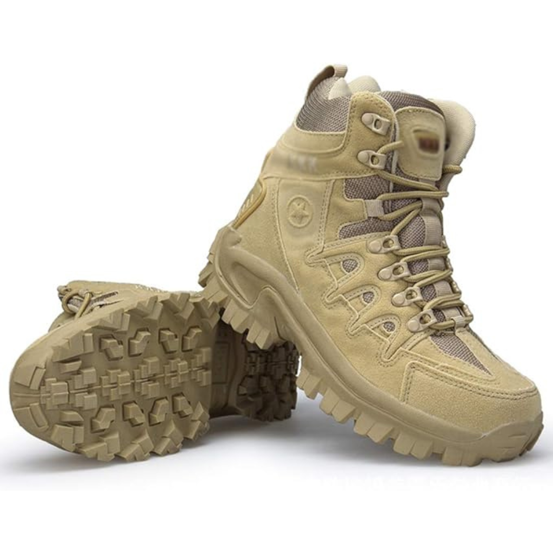 Sturdy Outdoor Boot With Lugged Sole - Jeff