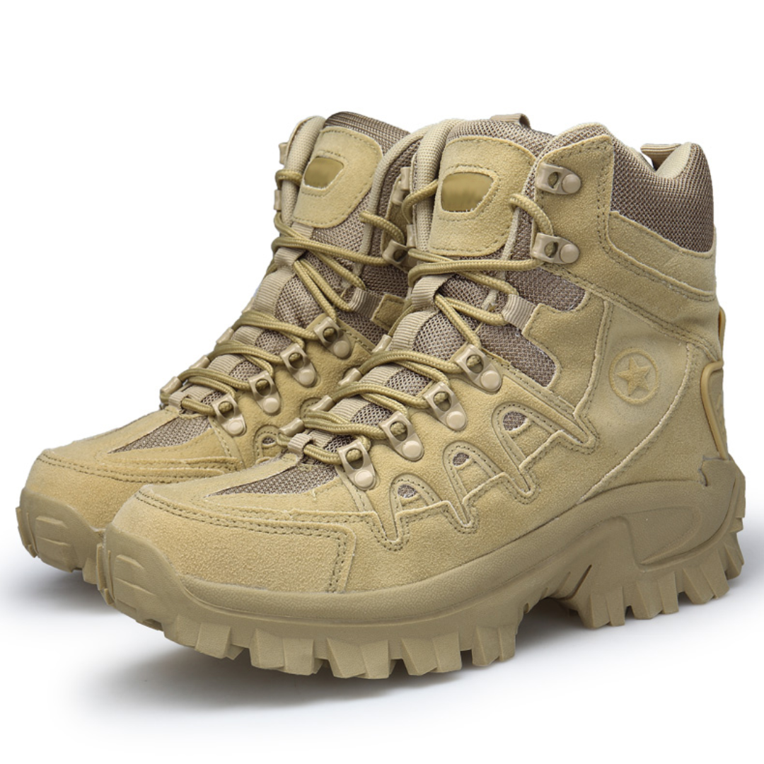 Sturdy Outdoor Boot With Lugged Sole - Jeff