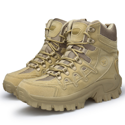 Sturdy Outdoor Boot With Lugged Sole - Jeff