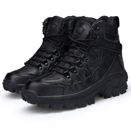 Sturdy Outdoor Boot With Lugged Sole - Jeff