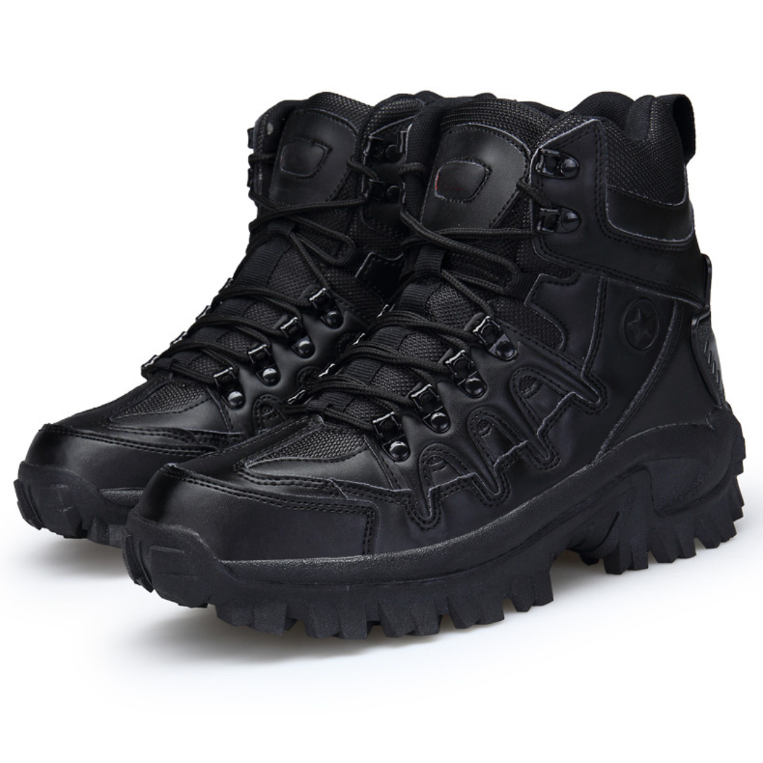 Sturdy Outdoor Boot With Lugged Sole - Jeff