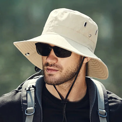 Men's summer bucket hat with UV protection – Bram