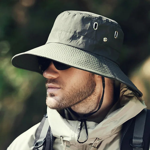 Men's summer bucket hat with UV protection – Bram