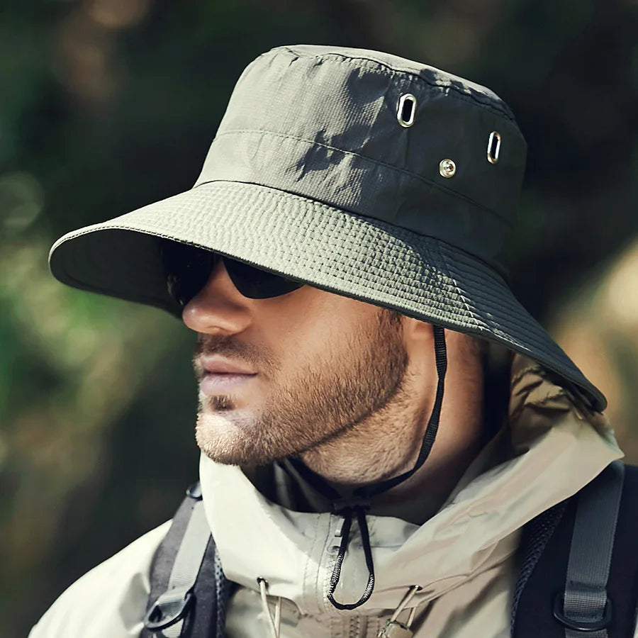 Men's summer bucket hat with UV protection – Bram