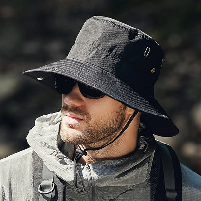 Men's summer bucket hat with UV protection – Bram