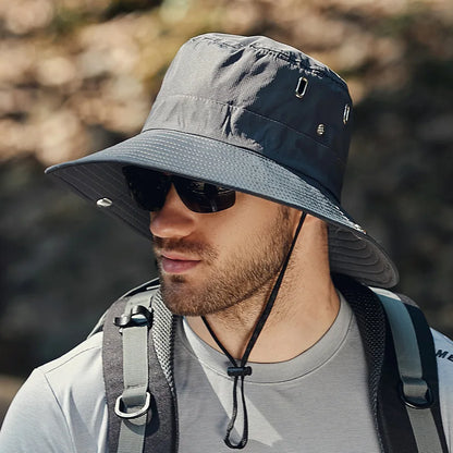 Men's summer bucket hat with UV protection – Bram
