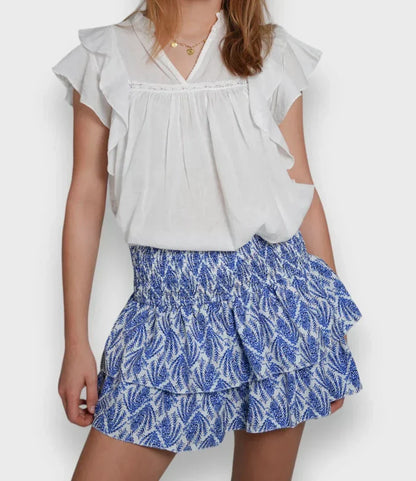 Summer Skirt With Frill Details - Stacey