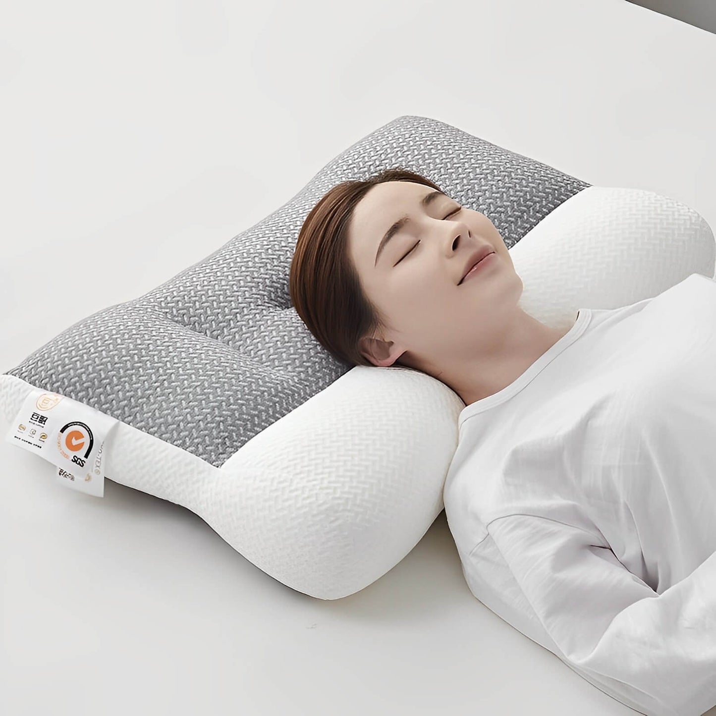 Ergonomic Cushion Grey - OrthoComfort