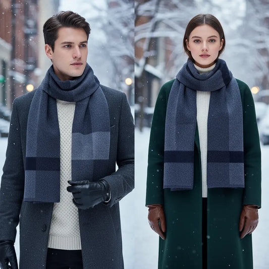 Super warm wool scarf - WoolLuxe