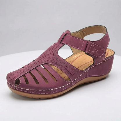 Supportive Closed-Toe Sandals - Marta