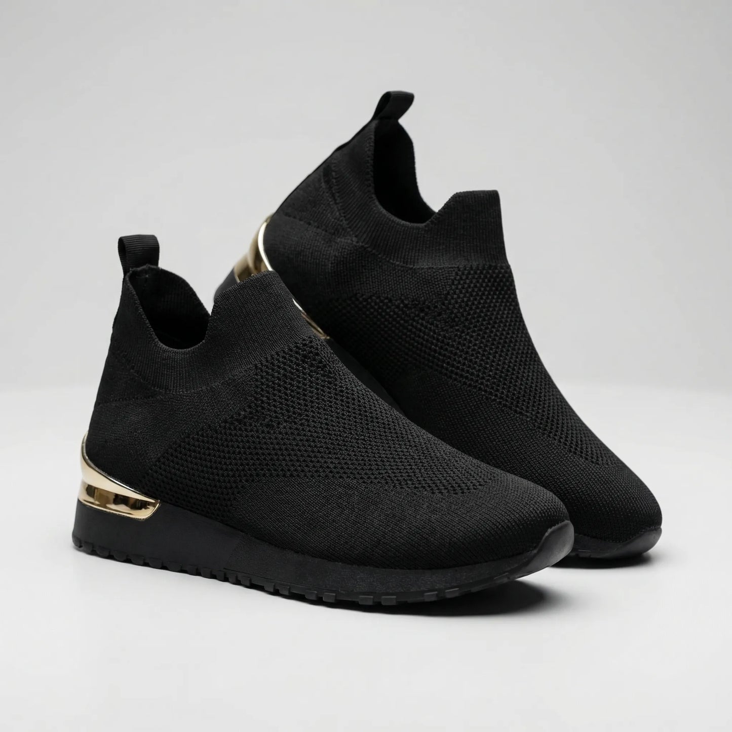 Supportive Knit Sock-Style Sneaker - Hazel