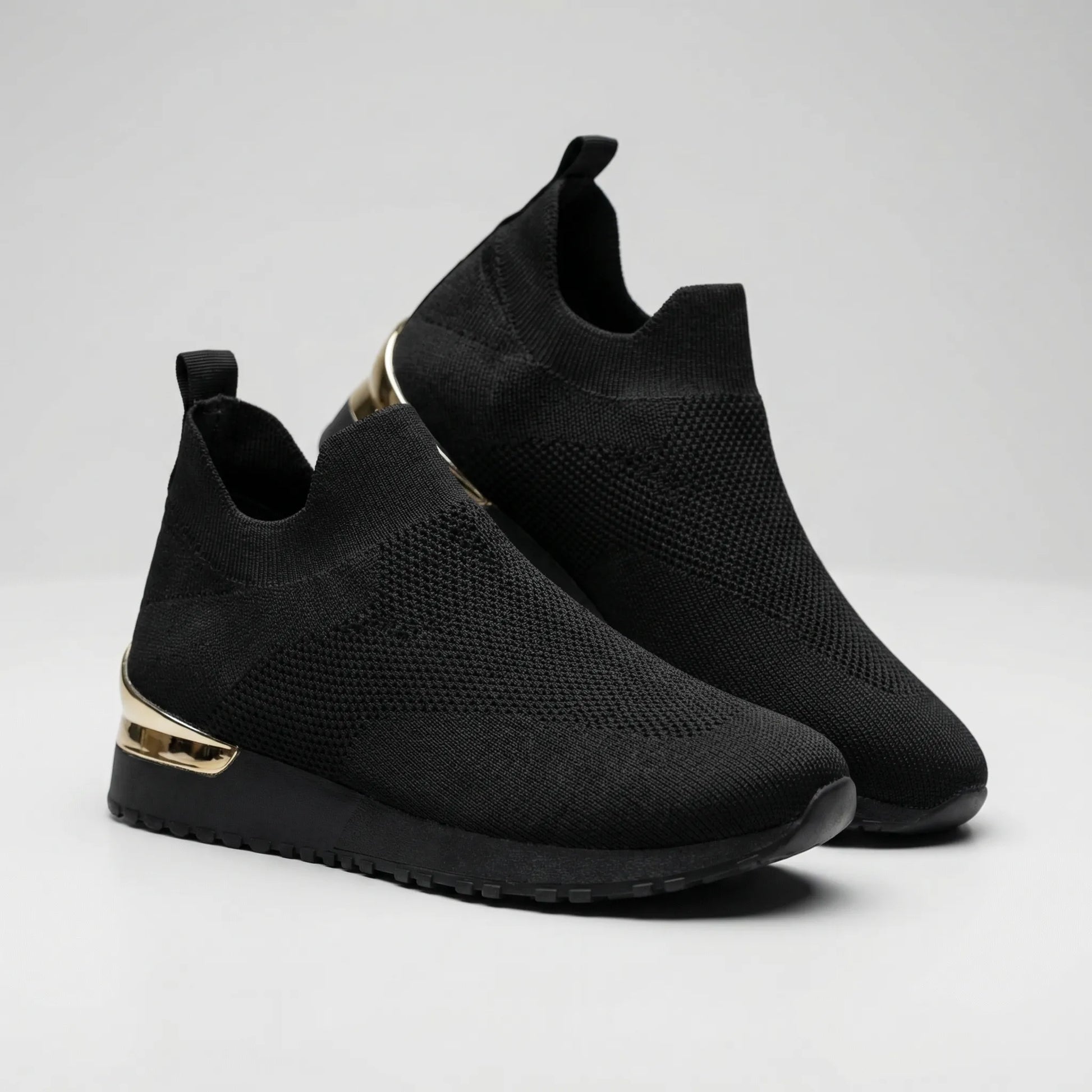 Supportive Knit Sock-Style Sneaker - Hazel