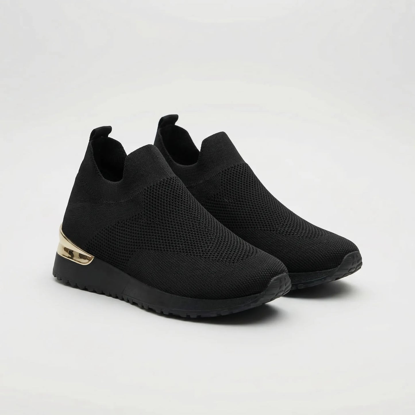 Supportive Knit Sock-Style Sneaker - Hazel