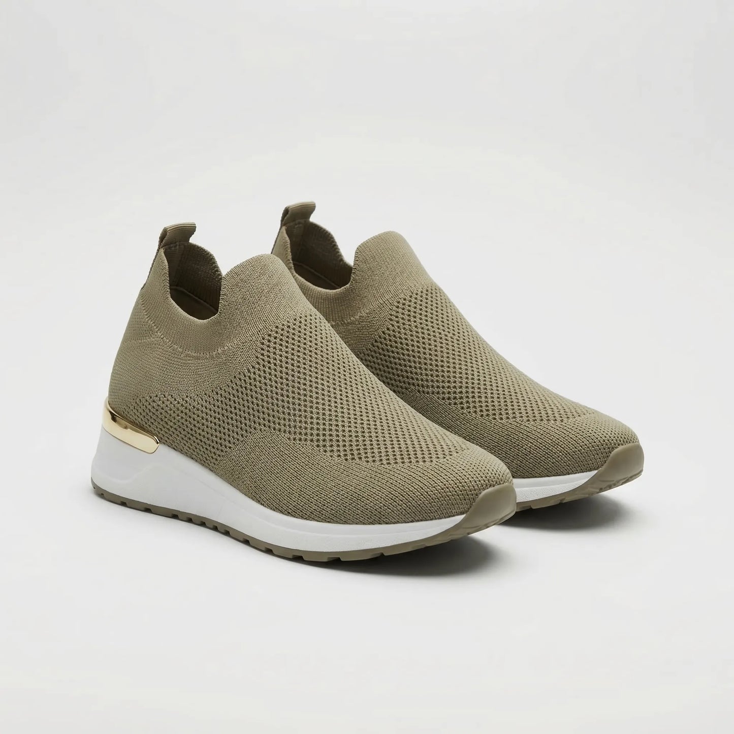 Supportive Knit Sock-Style Sneaker - Hazel