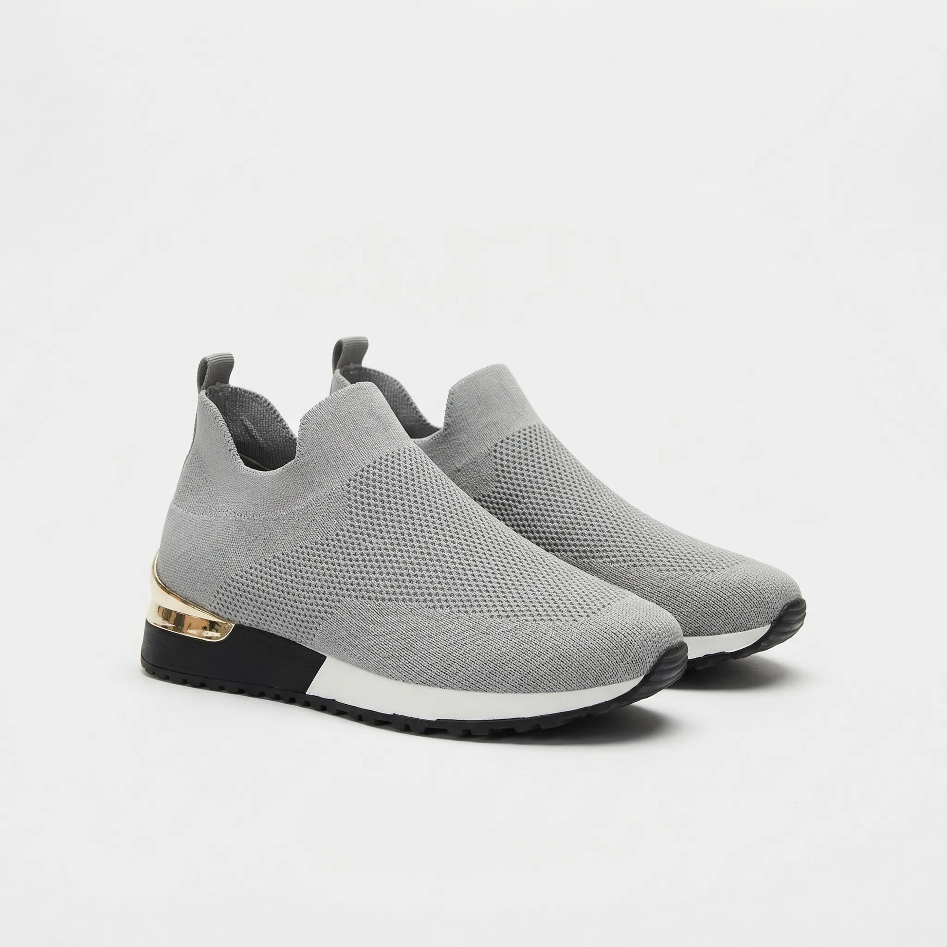 Supportive Knit Sock-Style Sneaker - Hazel