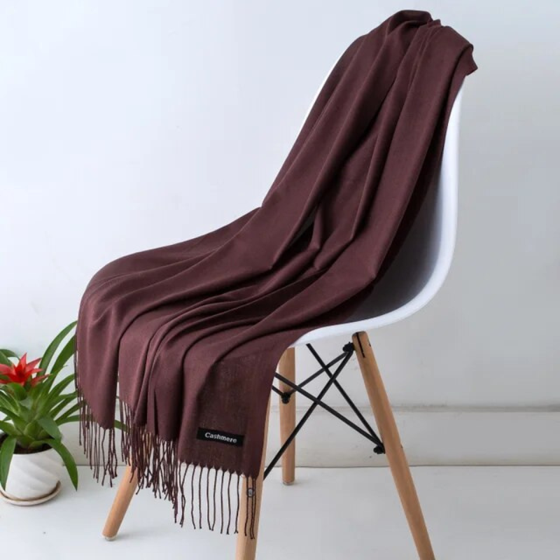 Cashmere women's scarf long & soft – Emilia