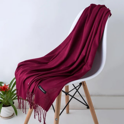 Cashmere women's scarf long & soft – Emilia